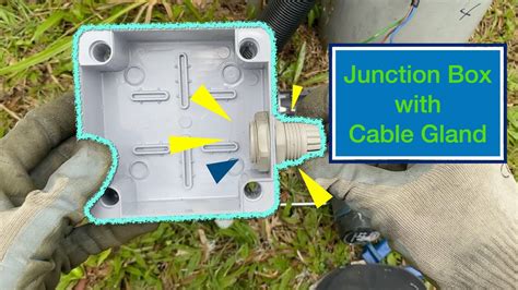 how to mount a junction box in dirt|underground wiring junction box.